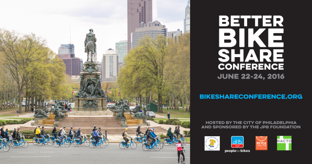 Better Bike Share Conference in Phildadelphia