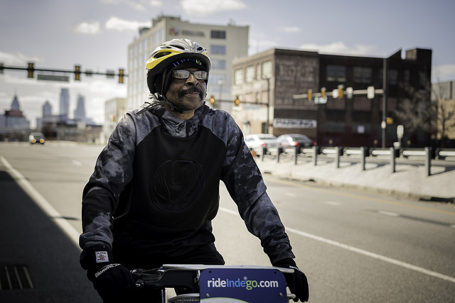 Indego rider