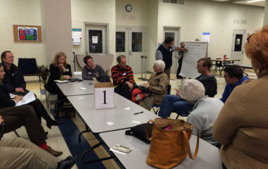 Does who shows up at public meetings have an impact for bike share?