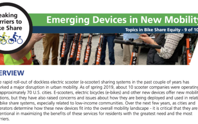 2-pager: Emerging Devices in New Mobility