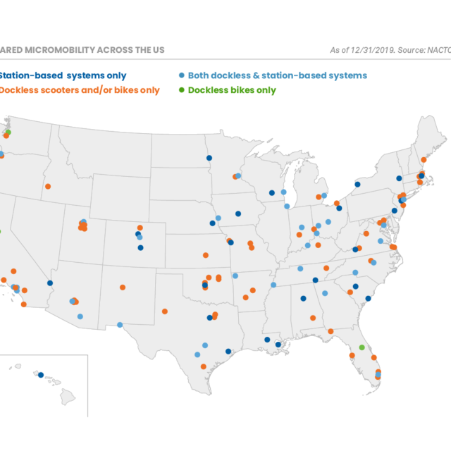 NACTO’s 2019 Shared Micromobility Snapshot Shows 136 Million Trips Taken