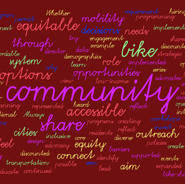 Equity in Bike Share Community Engagement