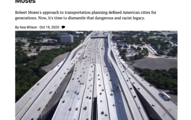 How Streetsblog USA Says Cities Can Repeal the Legacy of Robert Moses