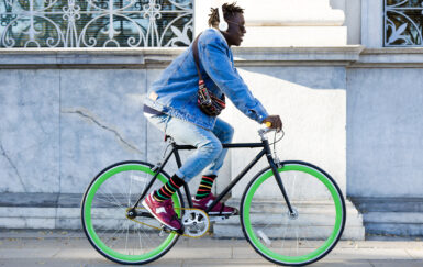 Biking Where Black