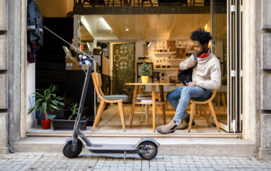 Measuring the Impact of Micromobility on Restaurant Demand